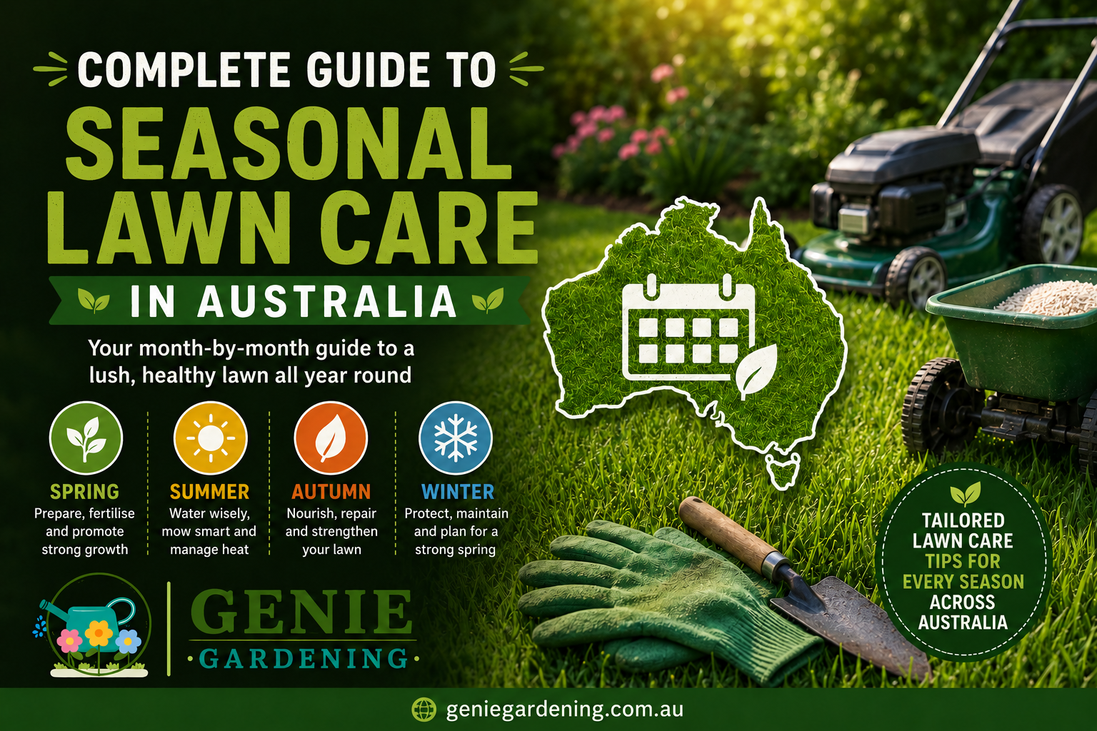 seasonal lawn care in Australia